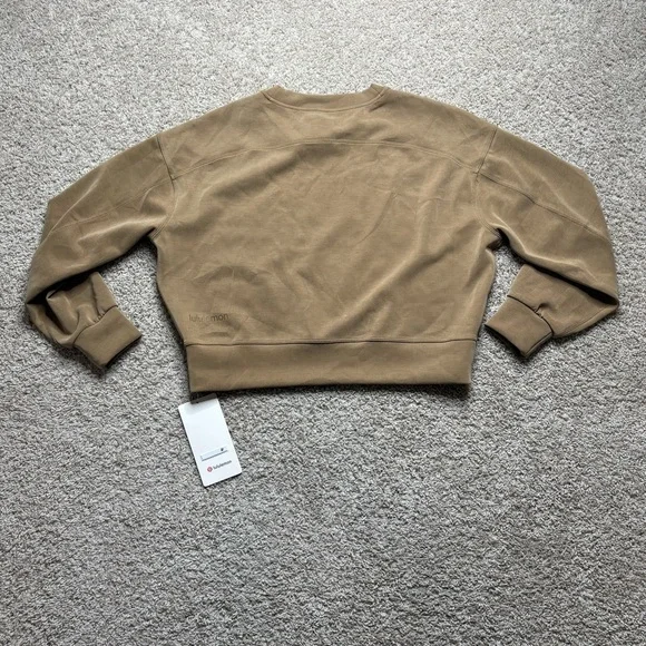 Lululemon Softstreme Perfectly Oversized Cropped Crew - Picture 2 of 7